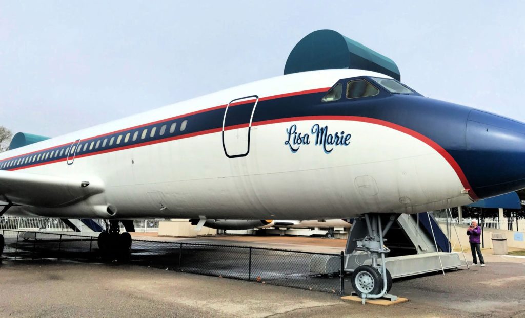 Elvis Presley's custom jet Lisa Marie