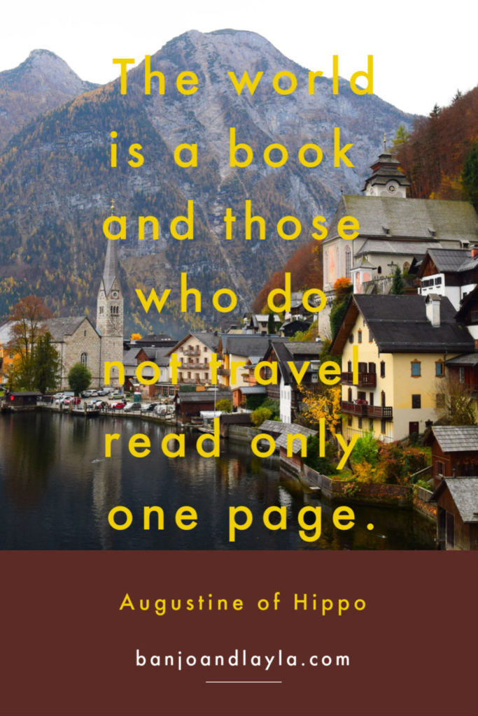 Inspirational Travel Quotes Augustine of Hippo