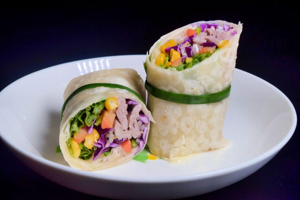 Sandwich wraps are great for picnics.