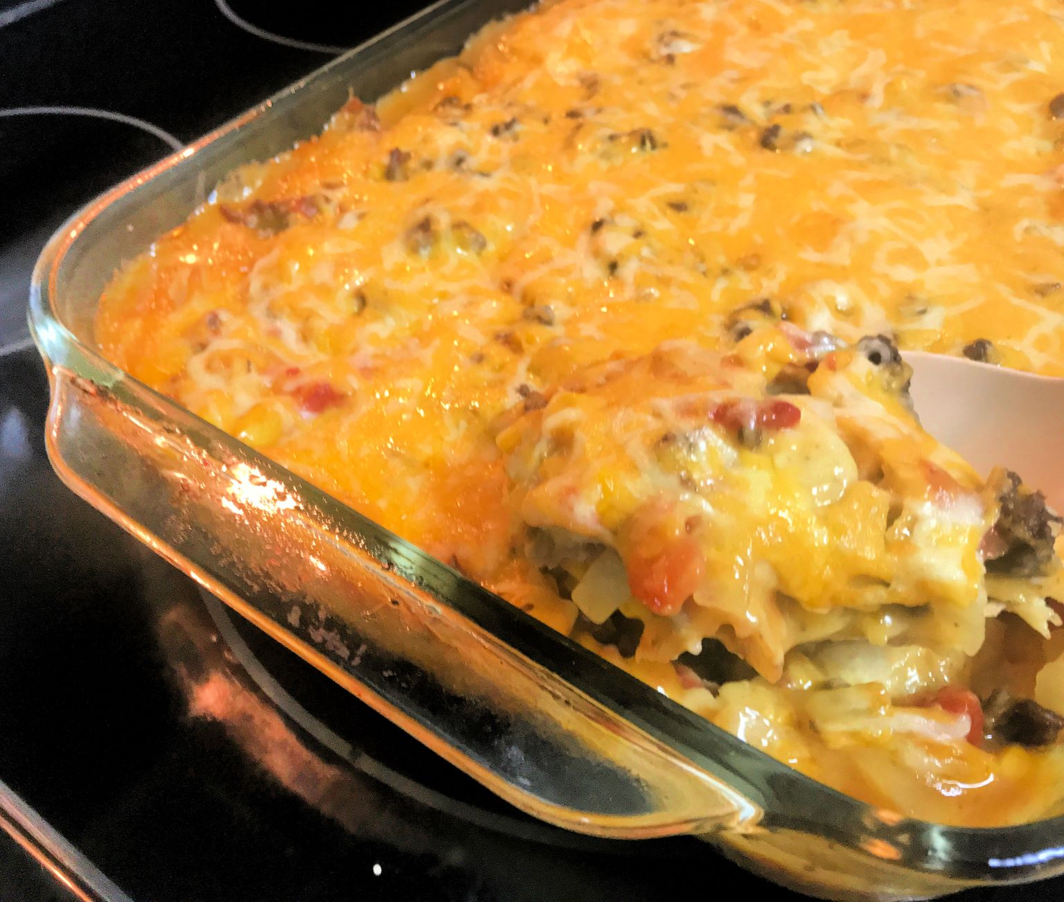 Easy and Deliciously Cheesy Mexican Casserole