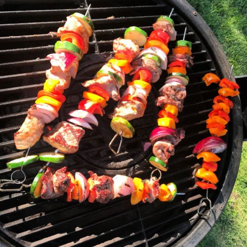 Steak Kabobs on the Grill or in the Oven