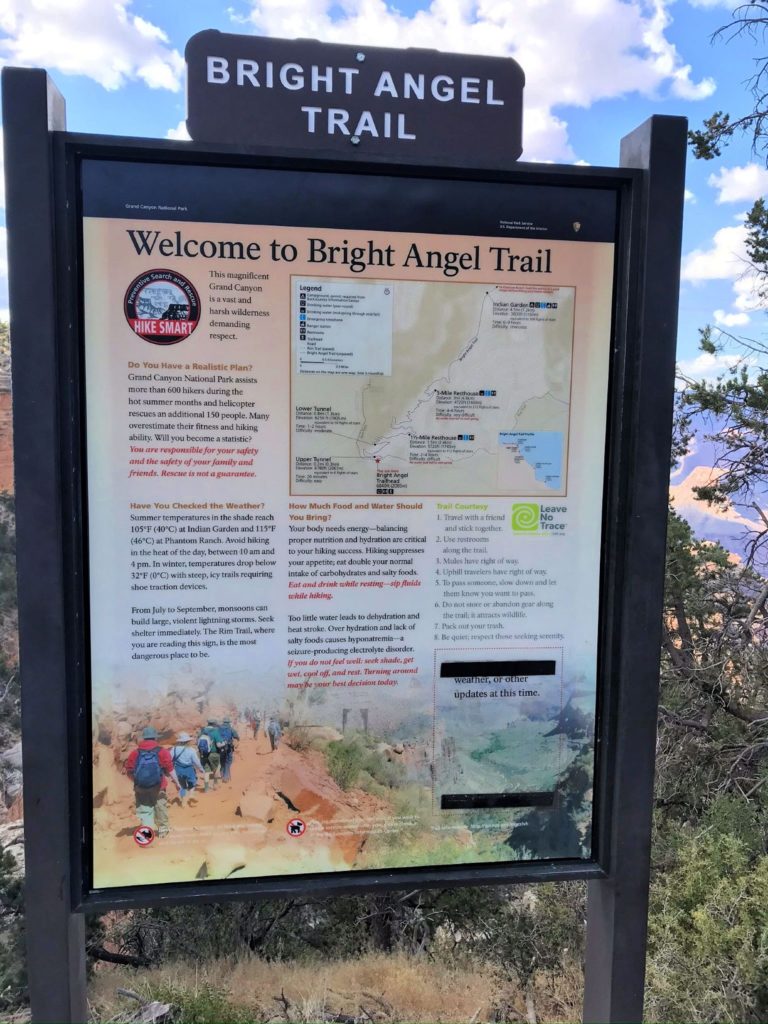Bright Angel Trail Grand Canyon