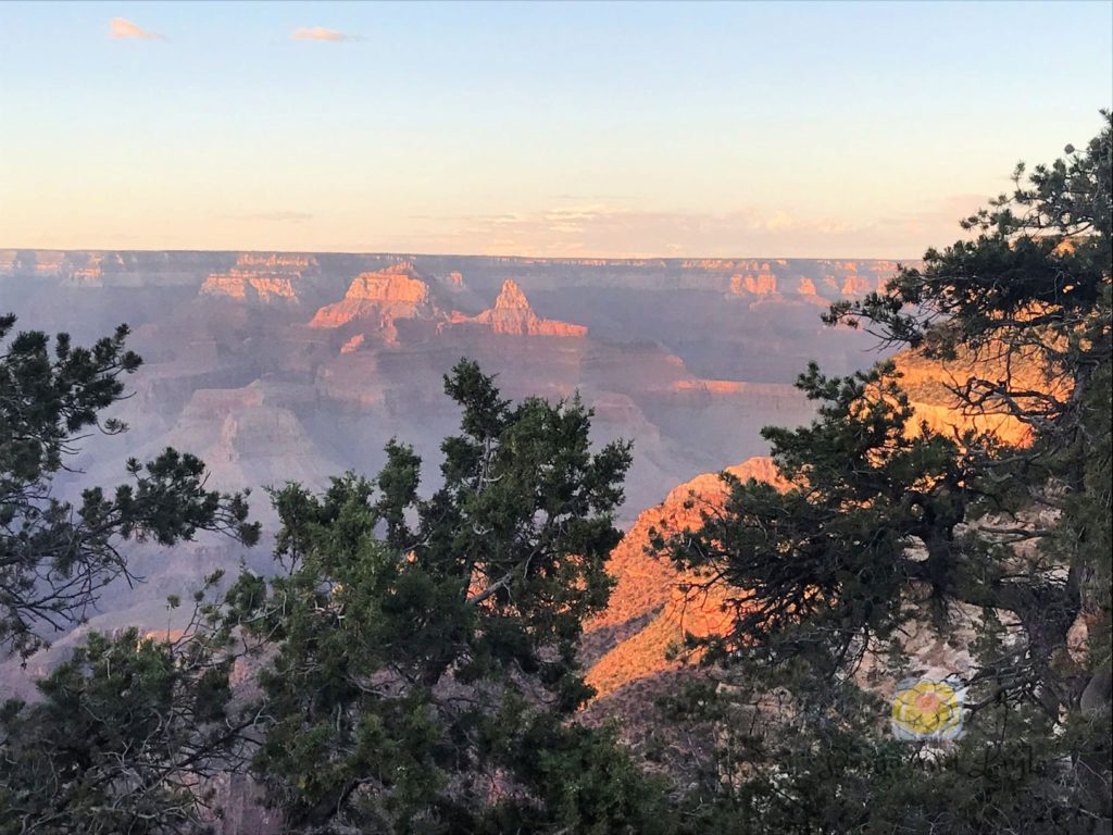 Sunset in the Grand Canyon