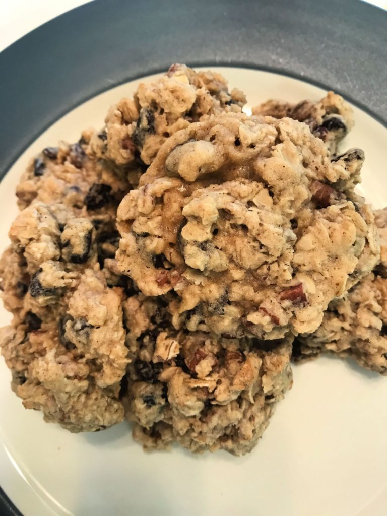 Oatmeal Raisin Cookies With Pecans